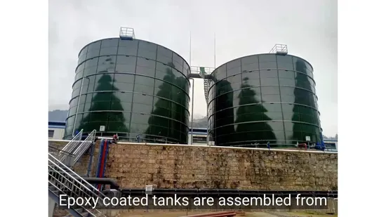 Fbe Fusion Bonded Epoxy Coated Tank for Waste Water Treatment